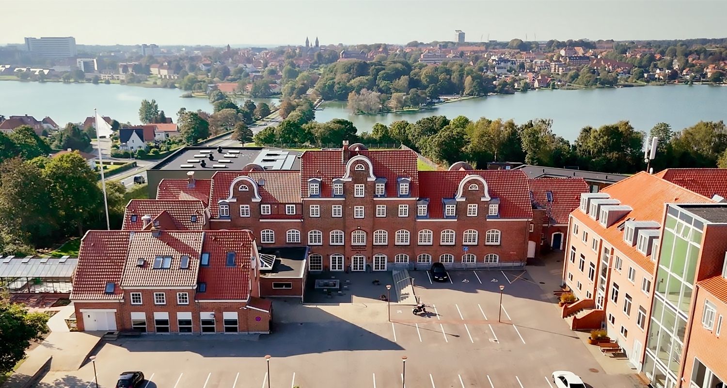 Asmildkloster Landbrugsskole set fra øst