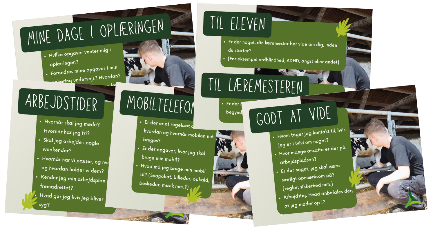 Samtalekort til læremester